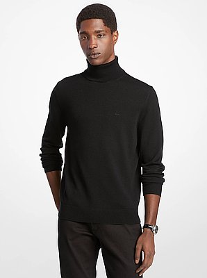 Pull &agrave; col roul&eacute; en laine