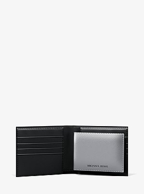 Billetera plegable Cooper metalizada