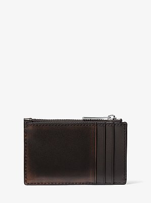 Hudson Burnished Leather Card Case