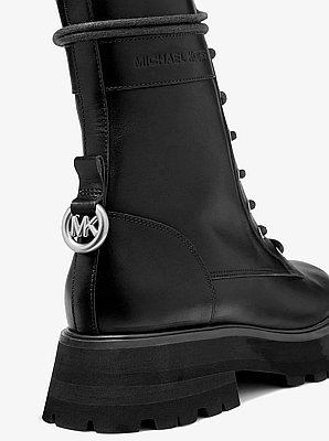 Caleb Leather Combat Boot