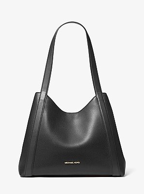 Rosemary Large Pebbled Leather Shoulder Bag