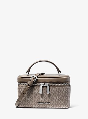 Vivi Small Signature Logo Vanity Crossbody Bag