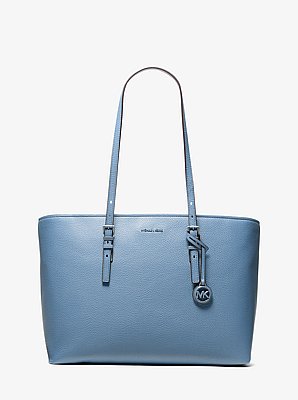 Quinn Large Pebbled Leather Tote Bag