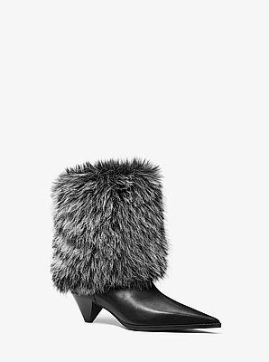 Jayla Faux Fur and Leather Boot