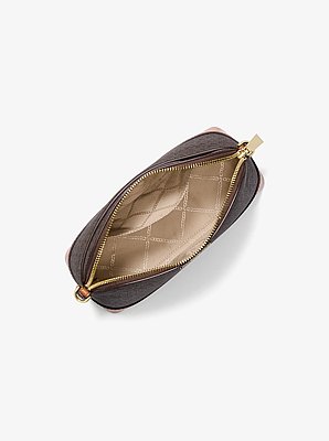 Bandolera grande tipo c&uacute;pula con logotipo