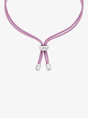 Horsebit Corded Slider Bracelet