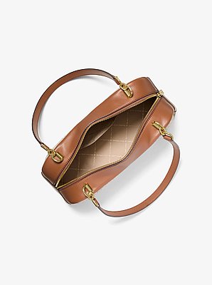 Bolso de hombro Cecily mediano con logotipo exclusivo