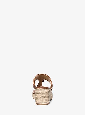 Zoe Crocheted Wedge Sandal