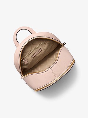 Rhea Medium Pebbled Leather Backpack