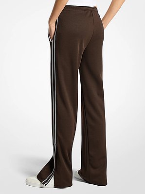 Piqu&eacute; Contrast Track Pants