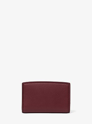 Portefeuille Bryant en cuir grain&eacute; de taille moyenne