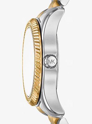 Mini Lexington Pav&eacute; Two-Tone Watch 