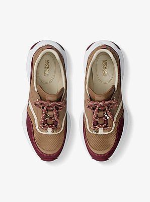 Espadrille Kaia en mat&eacute;riaux multiples