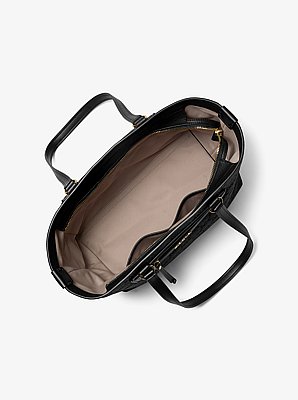 Shopper Jet Set Travel Medium aus Leder mit Logopr&auml;gung