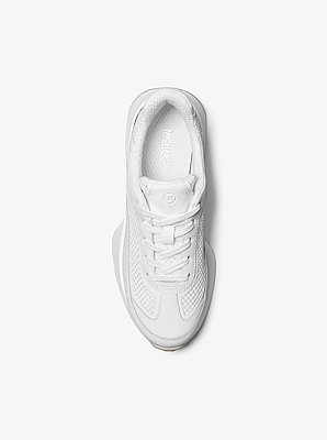 Ari Leather and Mesh Trainer