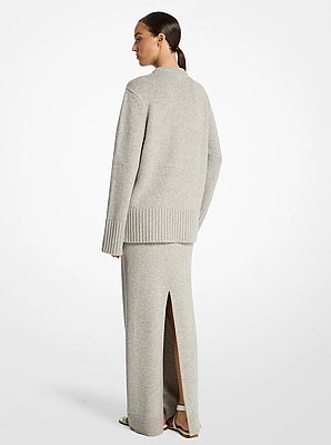 Pullover oversize in cashmere