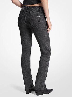 Jean cigarette en denim extensible