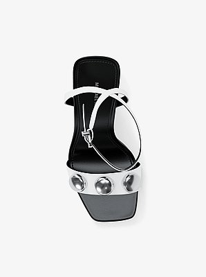 Liana Studded Leather Sandal
