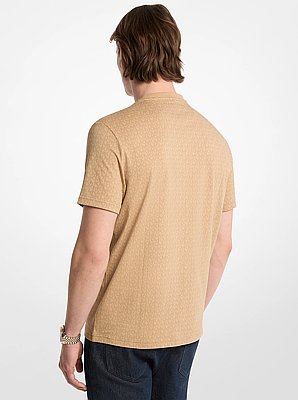Signature Logo Print Cotton Jersey T-Shirt