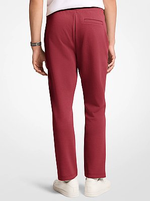 Pantalon de jogging en m&eacute;lange de coton &agrave; logo