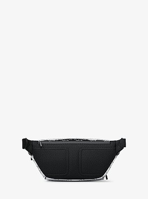 Cooper Medium Metallic Logo Debossed Utility Sling Pack
