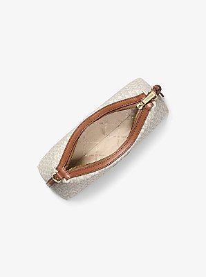 Sammy Small Signature Logo Convertible Crossbody Bag in VANILLA | Michael Kors image number 1