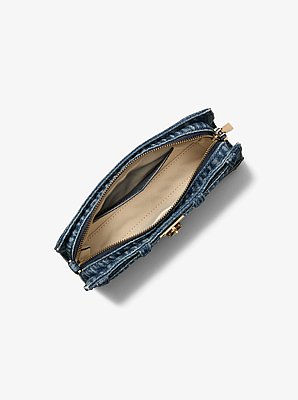 Hamilton Moderne Extra-Small Washed Denim Convertible Crossbody Bag