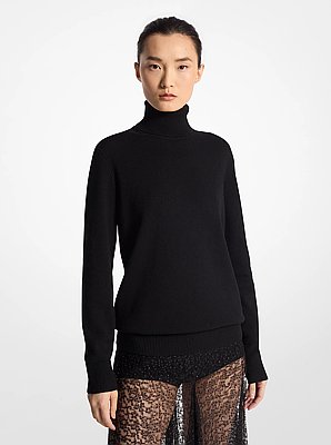 Su&eacute;ter de cuello de tortuga Joan de cachemir