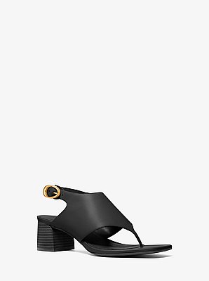 Kya Flex Leather Thong Sandal