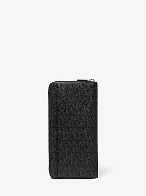 Portefeuille Greyson enti&egrave;rement zipp&eacute; avec logo