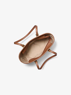 Bolso tote Jet Set Travel peque&ntilde;o con cremallera superior y logotipo