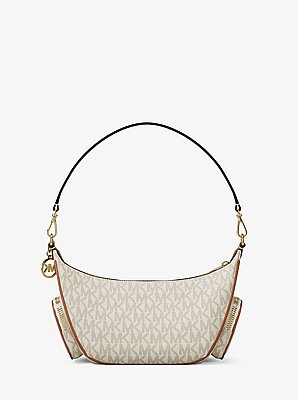 Merritt Small Signature Logo Convertible Shoulder Bag
