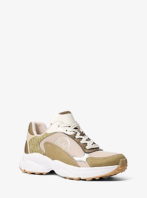 Sneaker Samira aus Materialmix