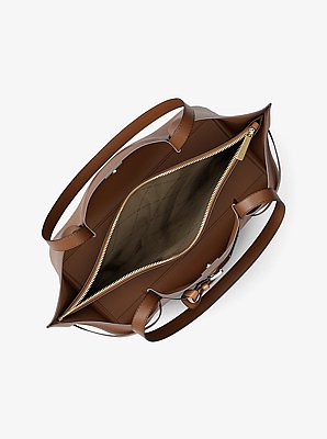 Emilia Large Pebbled Leather Tote Bag