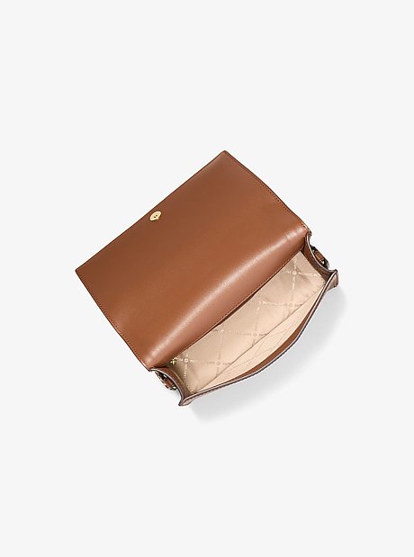 Jet Set Large Signature Logo Crossbody Bag