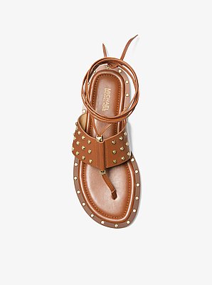 Sandalia Jagger de cuero con tachuelas