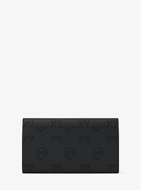 Carson Large Logo Debossed Wallet