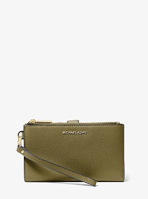 Cartera Adele de piel para smartphone