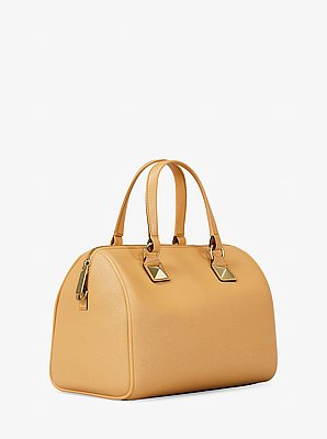 Bolso de lona Grayson de piel granulada