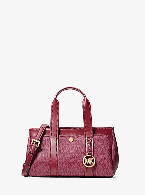 Henkeltasche Foster Extra-Small mit Signature-Logomuster