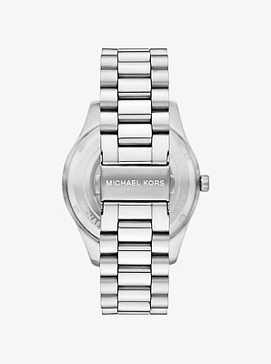 Oversized Lexington Silver-Tone Watch