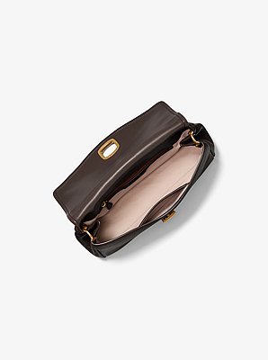 Bryant Large Textured Leather Convertible Shoulder Bag