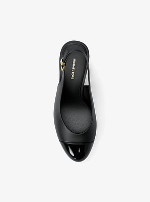 Zapato de sal&oacute;n Piper Flex de piel con tal&oacute;n descubierto