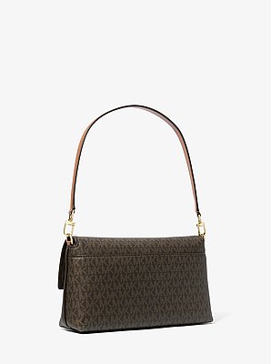 Addie Medium Signature Logo Convertible Shoulder Bag
