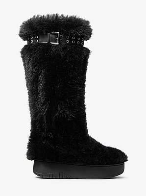 Starling Faux Fur Puffer Boot