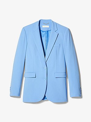 Crepe Boyfriend Blazer