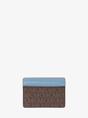 Jet Set Signature Logo Card Case