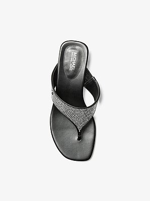 Anneka Embellished Thong Sandal