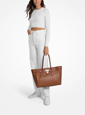 Hamilton Moderne Large Leather Tote Bag