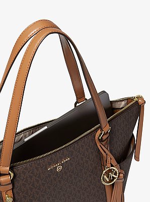 Bolso tote Sullivan grande con cremallera superior y logotipo